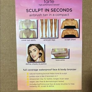 tarte Sculpt in Seconds Airbrush Tan Bronzer